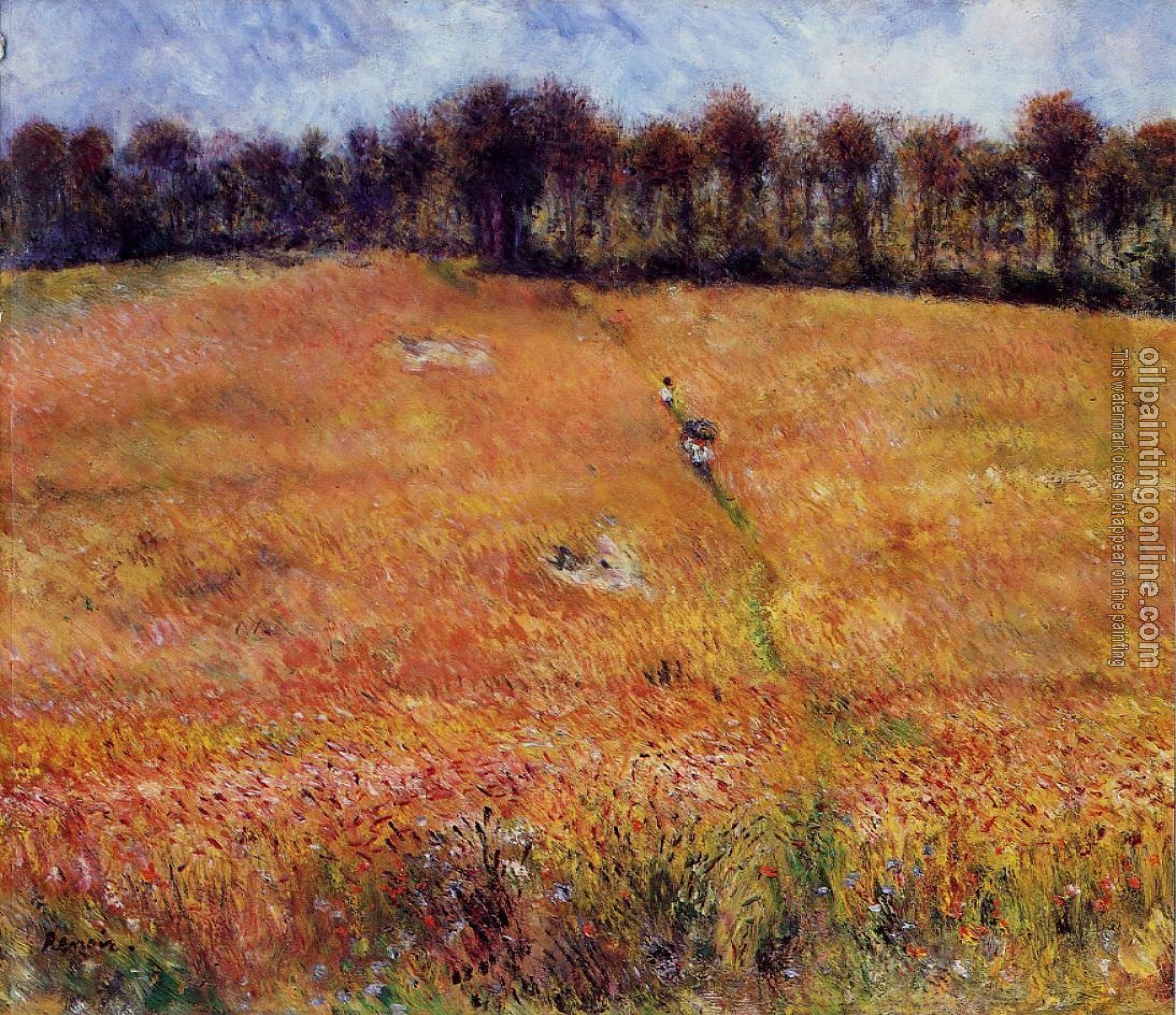 Renoir, Pierre Auguste - Path through the High Grass